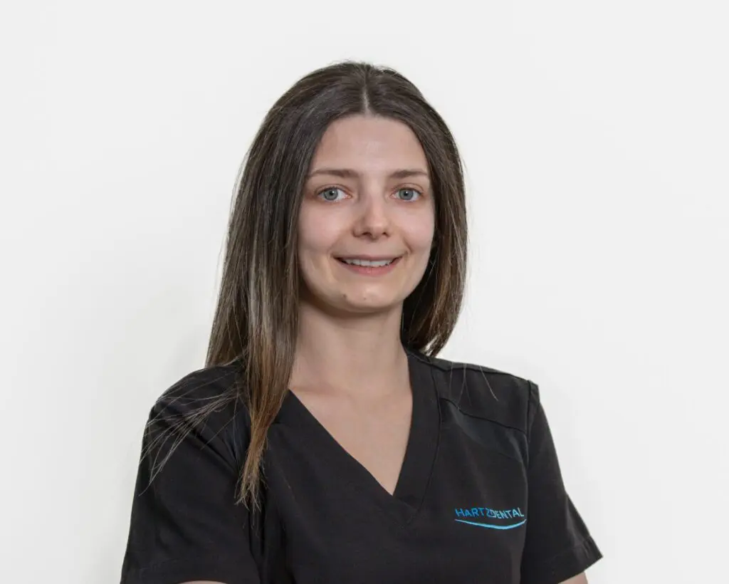 Aleksandra Latka tannhelsesekretær hos Hartz Dental